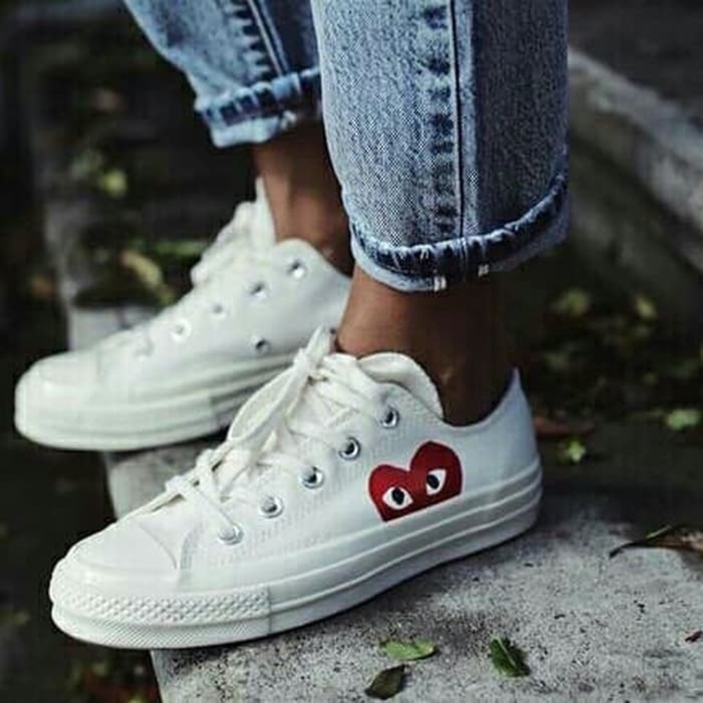 Comme des garçons PLAY converse authentic